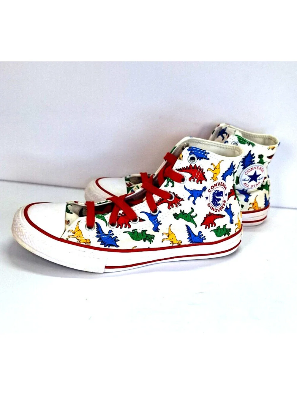 Converse Chuck Taylor All Star Dinoverse Dinosaur Hi-Top Sneaker Junior US Sz 5